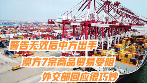警告無效后中方依法反制，澳方七類商品對(duì)華出口受挫，外交部闡明貿(mào)易管理立場
